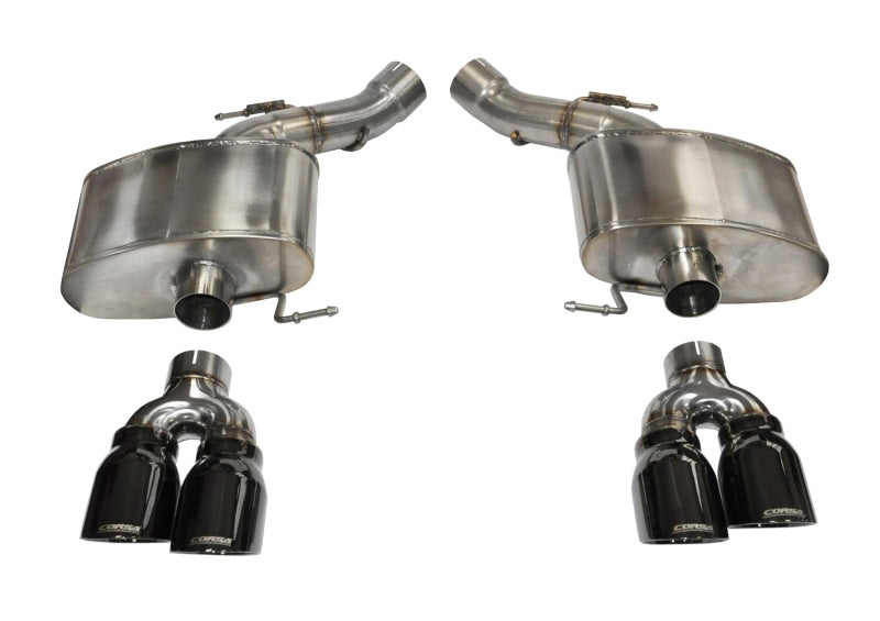 Corsa 12-13 BMW M5 F10 Black Sport Axle-Back Exhaust CORSA Performance