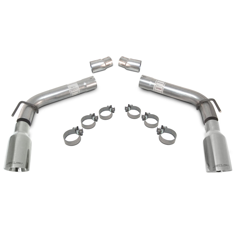 SLP 2010-2015 Chevrolet Camaro 3.6L LoudMouth Axle-Back Exhaust w/ 4in Tips - eliteracefab.com