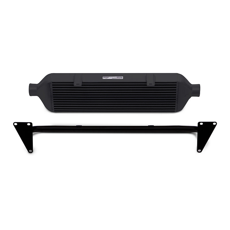 Mishimoto 15-19 Subaru STI Front-Mount Intercooler Kit w/ Black Crash Beam - Black Core - eliteracefab.com