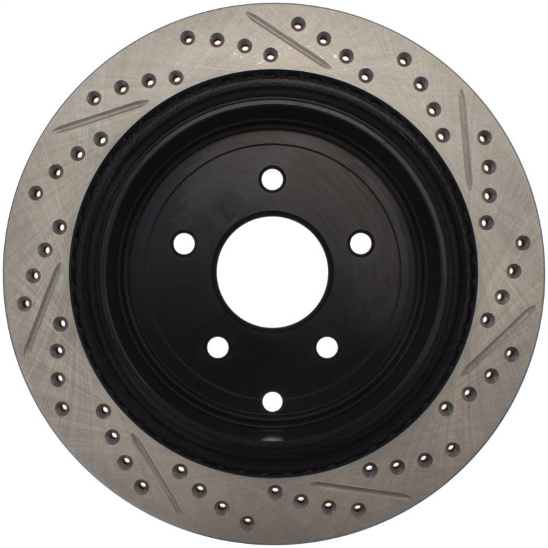 StopTech Slotted & Drilled Sport Brake Rotor - eliteracefab.com