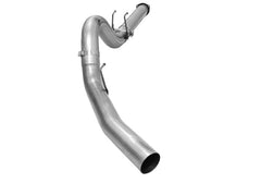 aFe MACHForce XP Exhaust 5in DPF-Back Stainless Steel Exhaust 2015 Ford Turbo Diesel V8 6.7L No Tip - eliteracefab.com