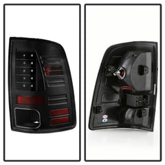 Spyder Dodge Ram 1500 09-18/2500/3500 10-18 LED Tail Lights - Incandescent Model Only - Black - eliteracefab.com