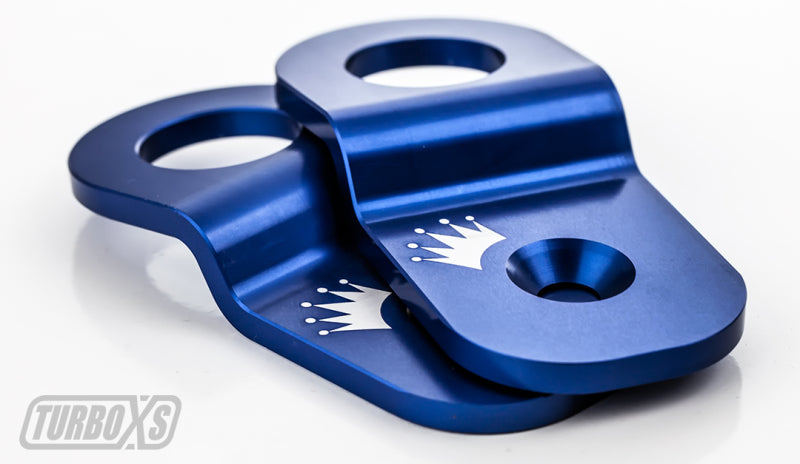 Turbo XS 15-16 Subaru WRX/STI Billet Aluminum Radiator Stay - Blue W15-RADSTAY-BLU