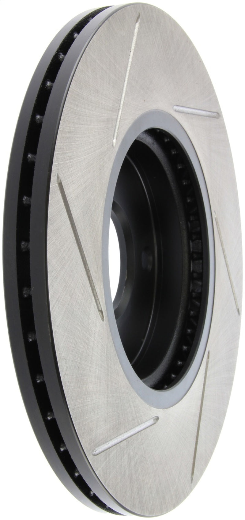 StopTech 14-18 Ford Fiesta Cryo Slotted Front Left Sport Brake Rotor Stoptech