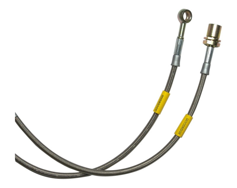 Goodridge 05-07 Nissan Frontier/XTerra 2in Extended SS Brake Lines - eliteracefab.com