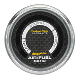 Autometer Carbon Fiber 52mm Electronic Air Fuel Gauge