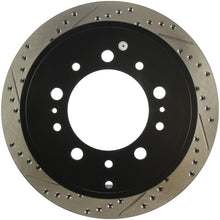 Load image into Gallery viewer, StopTech Slotted &amp; Drilled Sport Brake Rotor - eliteracefab.com