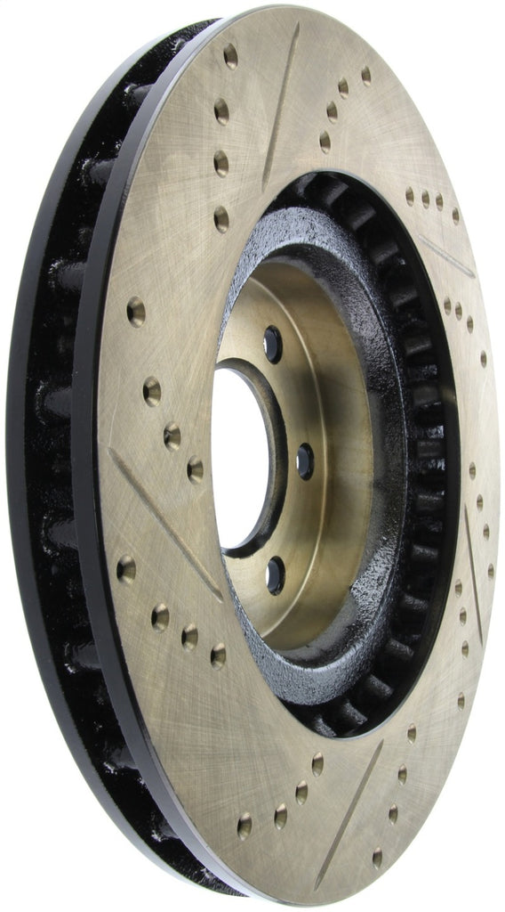 StopTech Slotted & Drilled Sport Brake Rotor - eliteracefab.com