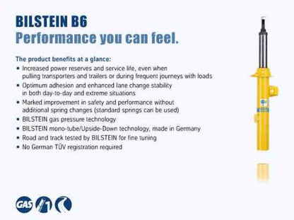 Bilstein B6 Performance Mercedes-Benz C-Klasse W205 4WD Front Left Shock - eliteracefab.com