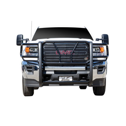Westin 2007-2010 GMC Sierra 25/3500HD HDX Grille Guard - Black Westin
