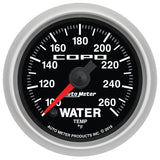 Autometer 52mm 100-260 Degree Digital Water Temp Gauge Chevrolet COPO Camaro