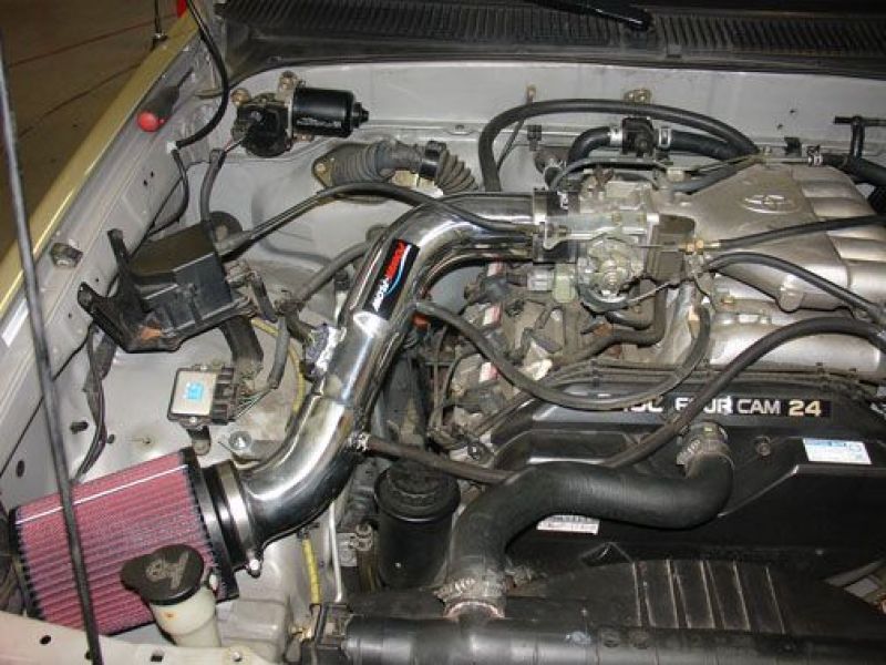 Injen 99-04 4Runner Tacoma 3.4L V6 only Polished Power-Flow Air Intake System - eliteracefab.com