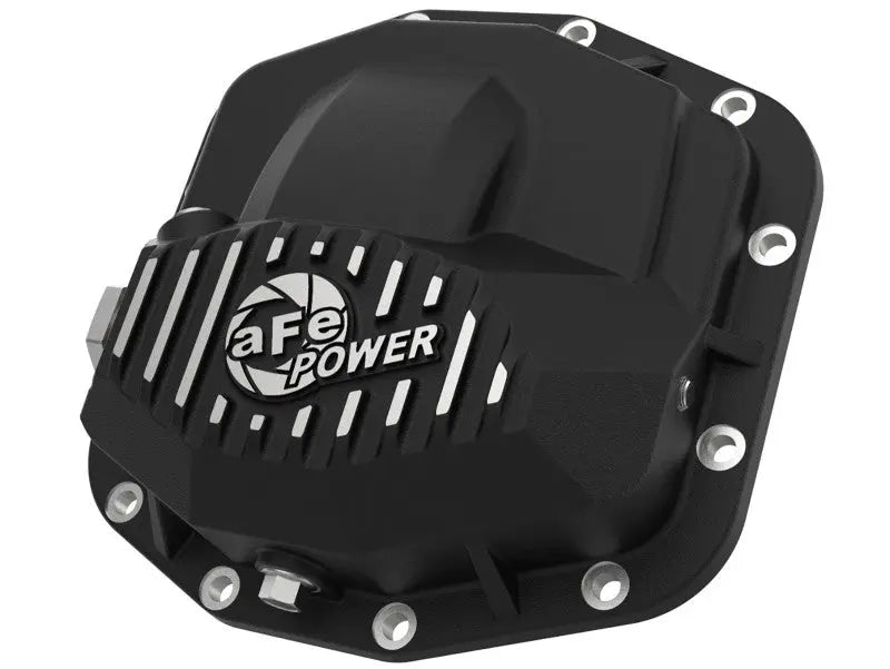aFe Power Pro Series Front Differential Cover Black (Dana M210) 18-19 Jeep Wrangler JL 2.0L (t) - eliteracefab.com