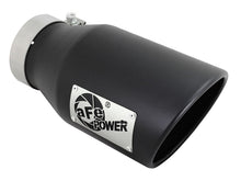 Load image into Gallery viewer, aFe Diesel Exhaust Tip Bolt On Black 4in Inlex x 6in Outlet x 12in - eliteracefab.com