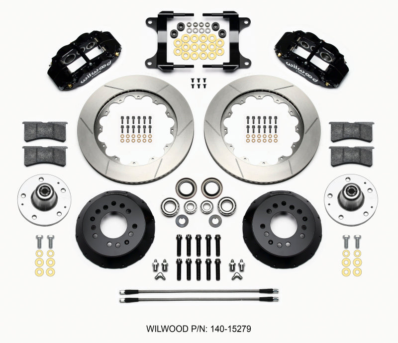 Wilwood Narrow Superlite 6R Front Hub Kit 14.00in 82-92 Camaro//Firebird Wilwood