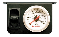 Firestone Air Adjustable Leveling Control Panel w/Single Gauge 0-150psi - White Face (WR17602225) - eliteracefab.com
