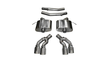 Corsa 2016 Cadillac CTS V Sedan 6.2L V8 2.75in Polished Sport Axle-Back Exhaust CORSA Performance