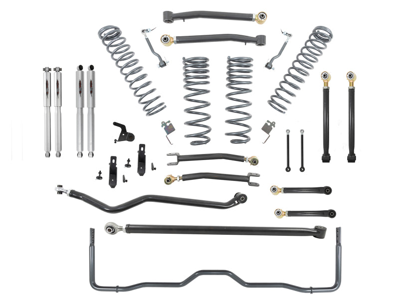 Belltech 20-21 Gladiator JT Rubicon 4in. Lift Lift Kit w/Trail Performance Shocks/Rear Anti-Sway Bar - eliteracefab.com