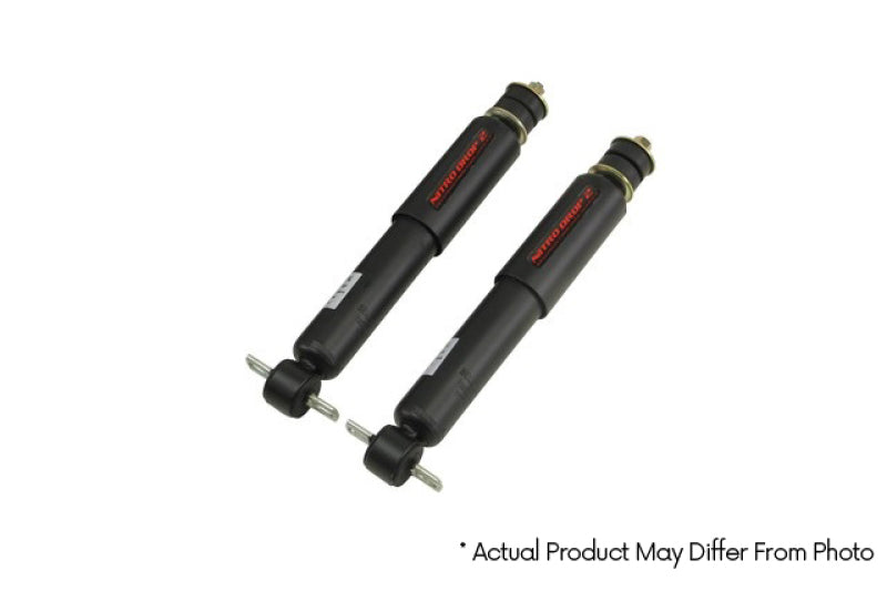 Belltech 99-06 GMC Sierra 1500 / Chevrolet Silverado 1500 Nitro Drop 2 Shock Absorber Set - eliteracefab.com