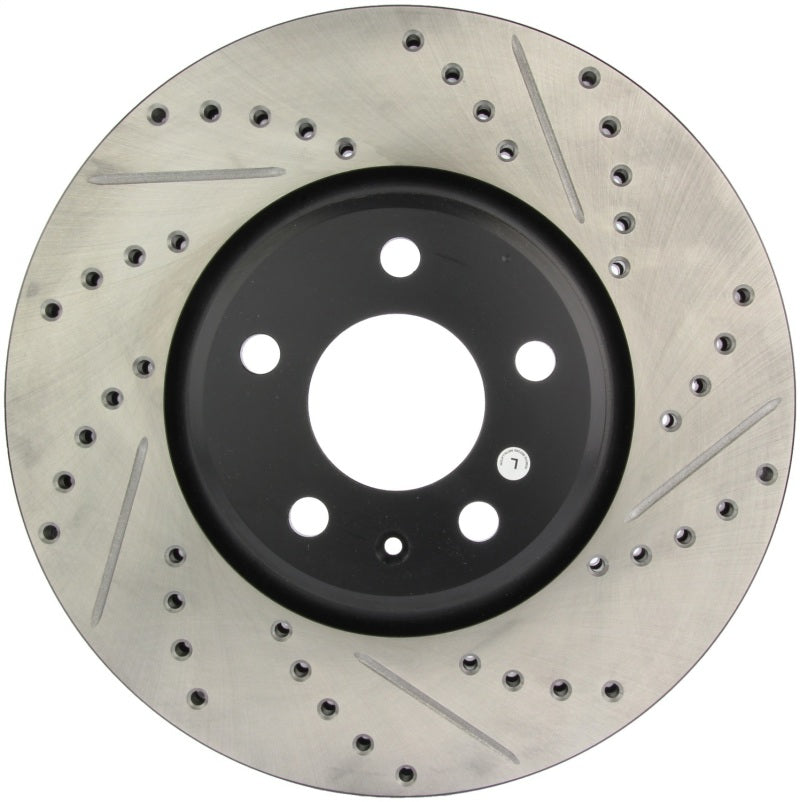 StopTech Slotted & Drilled Sport Brake Rotor - eliteracefab.com