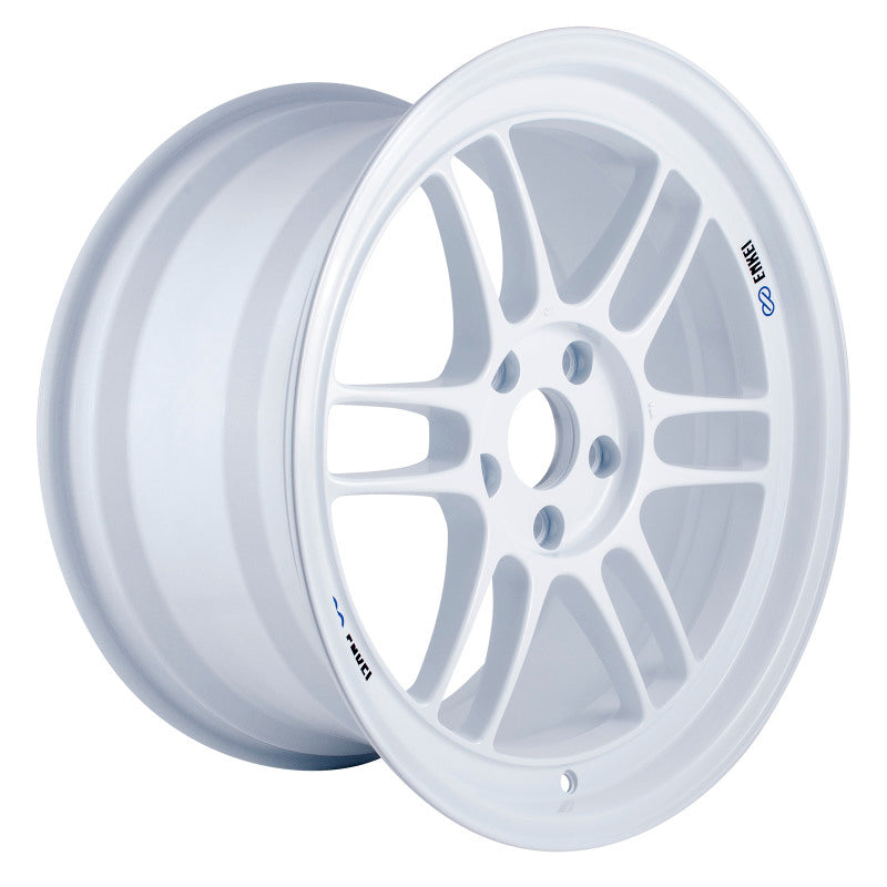 Enkei RPF1 18x9.5 5x114.3 38mm Offset 73mm Center Bore Vanquish White Wheel (Special Order/ MOQ 40*) - eliteracefab.com