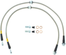 Load image into Gallery viewer, StopTech 03-08 Infiniti FX35/FX45/FX50 Stainless Steel Front Brake Lines - eliteracefab.com