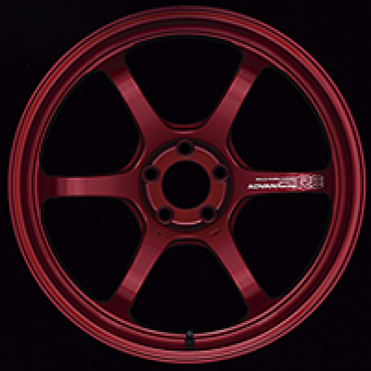 ADVAN Racing R6 20x10.5 +24 5x114.3 Wheel - Racing Candy Red - YA60L24ECR