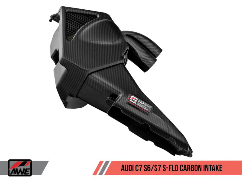 AWE Tuning Audi C7 S6 / S7 4.0T S-FLO Carbon Intake V2 - eliteracefab.com