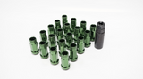 Wheel Mate 12x1.25 48mm Muteki SR48 Dark Green Open End Lug Nuts