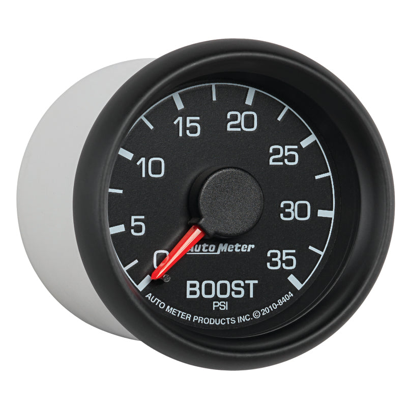 AutoMeter GAUGE; BOOST; 2 1/16in.; 35PSI; MECHANICAL; FORD FACTORY MATCH Ford 1999-2007 - eliteracefab.com