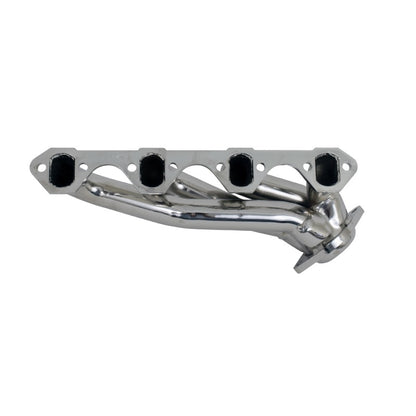 BBK 87-95 Ford F150 Truck 5.0 302 Shorty Unequal Length Exhaust Headers - 1-5/8 Chrome - eliteracefab.com