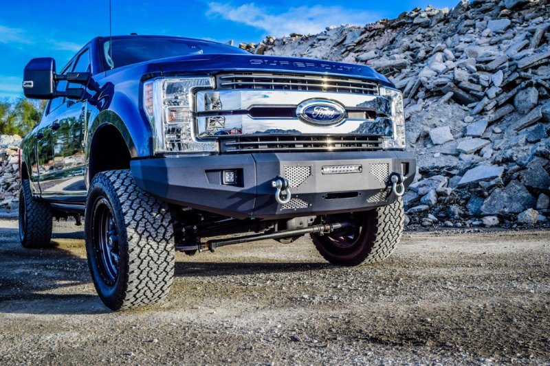 DV8 Offroad 2017+ Ford F-250/F-350/F-450 Front Bumper - eliteracefab.com