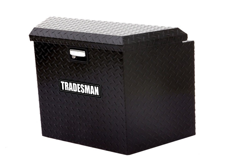 Tradesman Aluminum Trailer Tongue Storage Box (21in.) - Black Tradesman