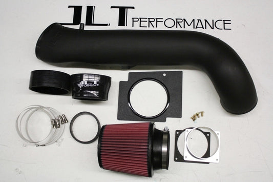 JLT 96-98 Ford Mustang SVT Cobra Black Textured Cold Air Intake Kit w/Red Filter JLT