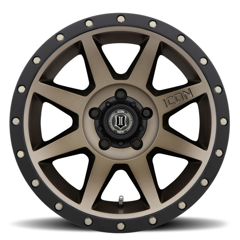 ICON Rebound Pro 17x8.5 5x4.5 0mm Offset 4.75in BS 71.5mm Bore Bronze Wheel