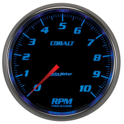 Autometer Cobalt 5in 10,000RPM In-Dash Tachometer 6298