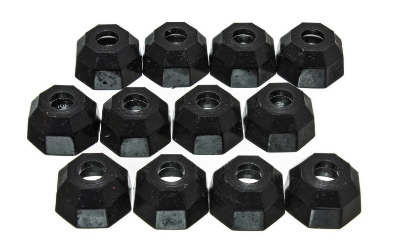 Energy Suspension Tie Rod End Boot Oct-Box Of 12 - Black