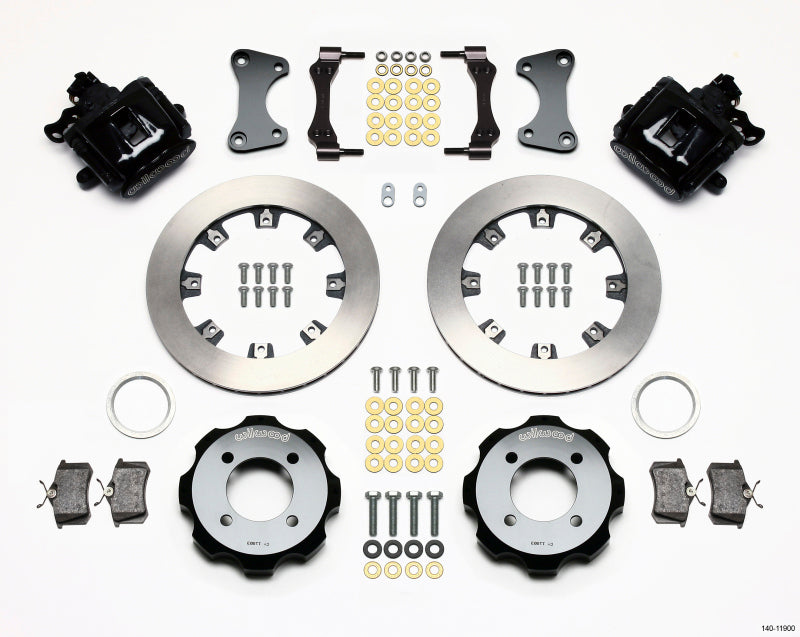 Wilwood Combination Parking Brake Rear Kit 11.75in 2011 Fiesta Rear Wilwood