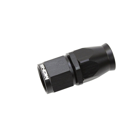 Snow Performance -10AN Straight PTFE Hose End (Black) - SNF-60100