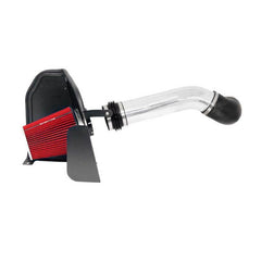 Spectre 07-08 GM Truck V8-4.8/5.3/6.0L F/I Air Intake Kit - Clear Anodized w/Red Filter - eliteracefab.com