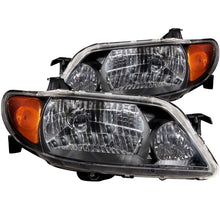 Load image into Gallery viewer, ANZO USA Mazda Protege Crystal Headlights Black; 2001-2003 - eliteracefab.com