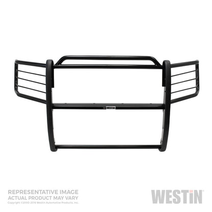 Westin 1999-2002 GMC Sierra 1500LD Sportsman Grille Guard - Black Westin