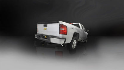 Corsa/dB 11-13 Chevrolet Silverado Crew Cab/Short Bed 1500 6.2L V8 Polished Sport Cat-Back Exhaust CORSA Performance