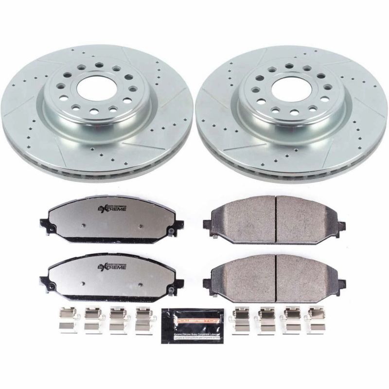 Power Stop 2019 Ram 1500 Front Z36 Truck & Tow Brake Kit - eliteracefab.com