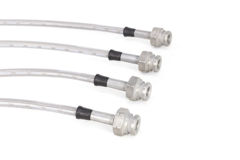 Goodridge 12-13 Honda Civic (Si Models) / 13 Acura ILX 2.4L Lrg Disc SS Brake Lines - eliteracefab.com