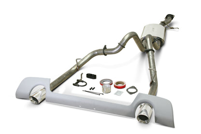 SLP 2006-2009 Chevrolet Trailblazer SS LS2 LoudMouth III Cat-Back Exhaust System - eliteracefab.com