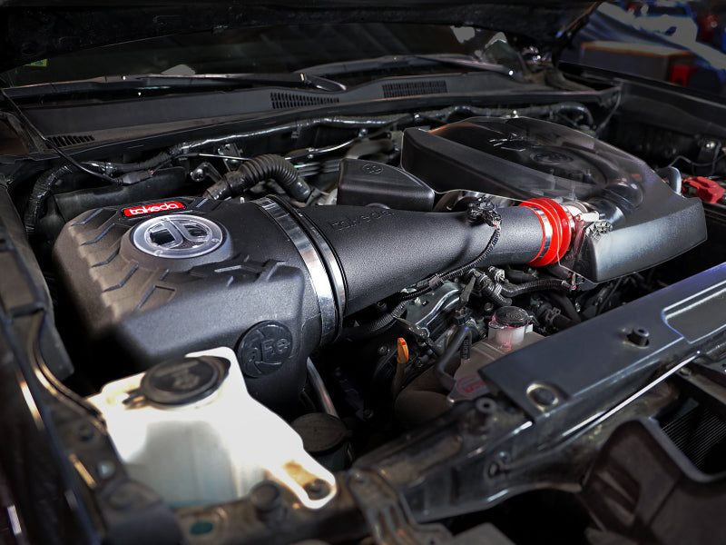 aFe Takeda Momentum Cold Air Intake System w/ Pro 5R Filter 16-19 Toyota Tacoma V6-3.5L - eliteracefab.com