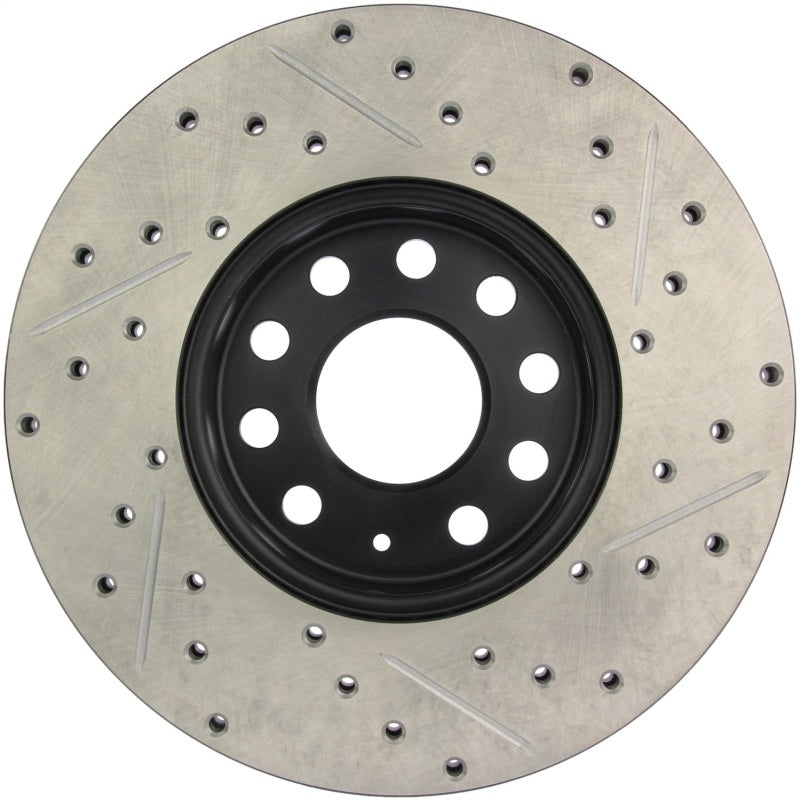 StopTech Slotted & Drilled Sport Brake Rotor - eliteracefab.com