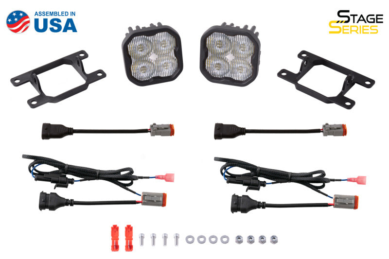 Diode Dynamics SS3 Max Type AS Kit ABL - White SAE Fog Diode Dynamics