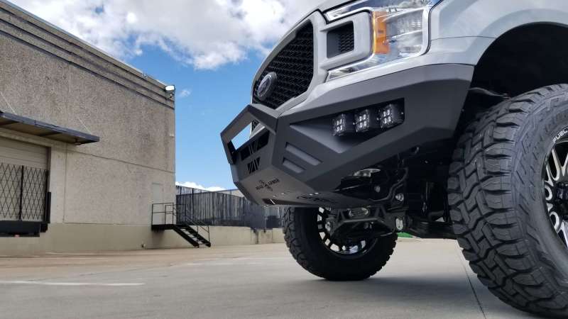 Road Armor 18-20 Ford F150 SPARTAN Front Bumper - Tex Blk - eliteracefab.com